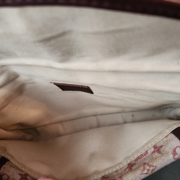 Rare Louis Vuitton Pink Monogram Denim Shoulder bag - Picture 4 of 13